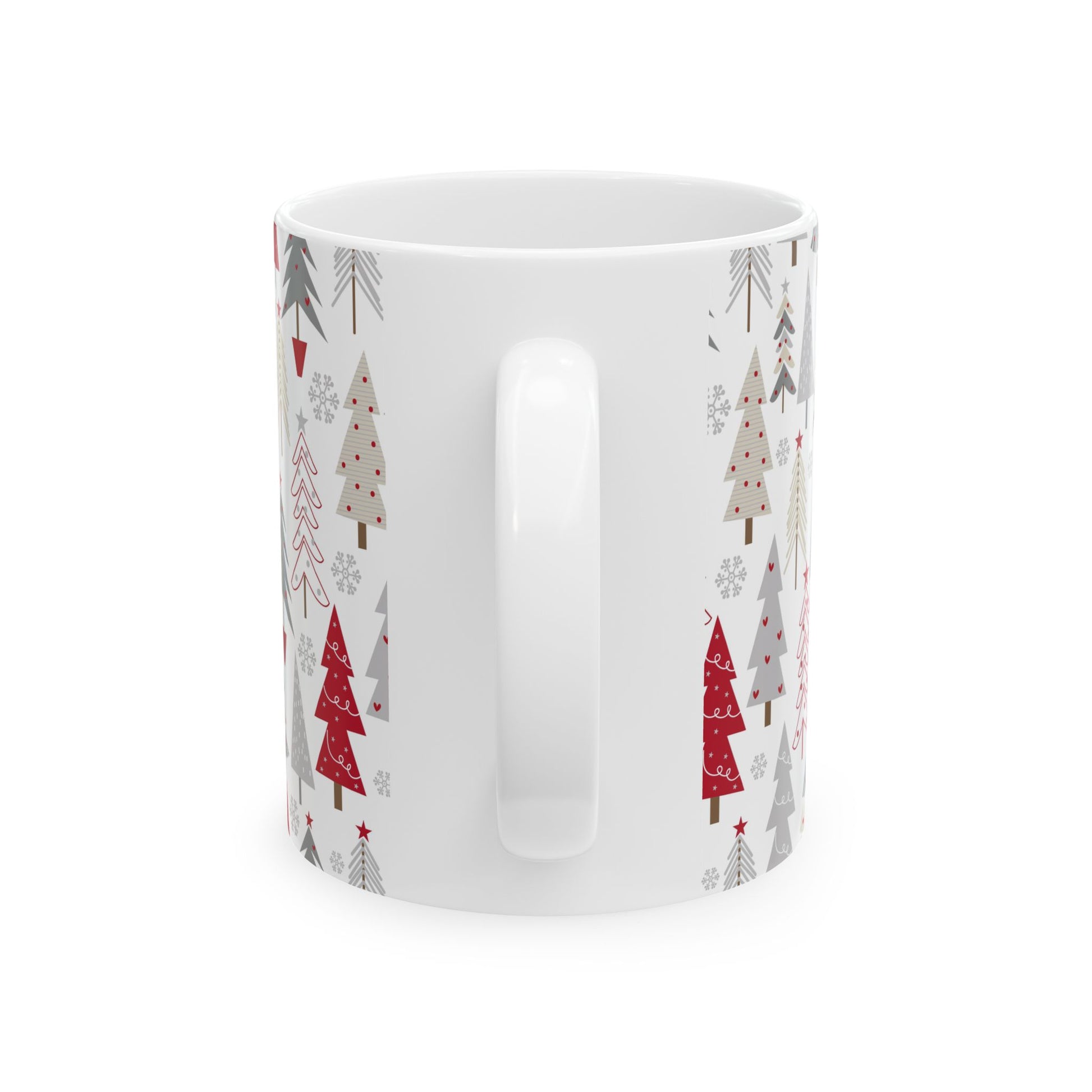 Mystic Forest Ceramic Mug, Cozy Drinkware for Nature Lovers, Gift for Outdoor Enthusiasts, Camping Mug, Forest-Themed Coffee Cup - MaisonThreadory