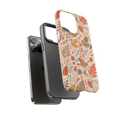 Floral Phone Case - Tough Cases for Nature Lovers, Stylish Cover, Nature-Themed Gift, Phone Accessories, Fall Aesthetic