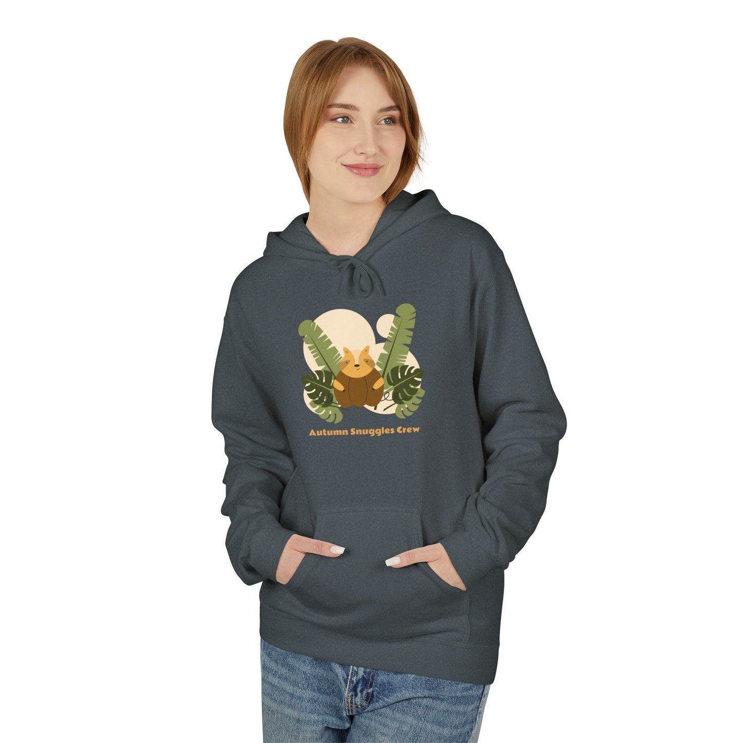 Nature-Inspired Fleece Hoodie | Cozy Unisex Sweatshirt for Outdoor Lovers, Great for Camping, Hiking, Gift for Adventurers - MaisonThreadory