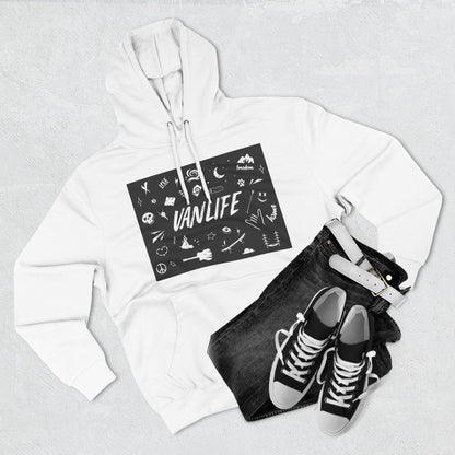 Vanlife Adventure Hoodie - Cozy Fleece Sweatshirt for Travel Lovers, Outdoor Enthusiasts, Camping, Road Trips, Gift for Explorer - MaisonThreadory