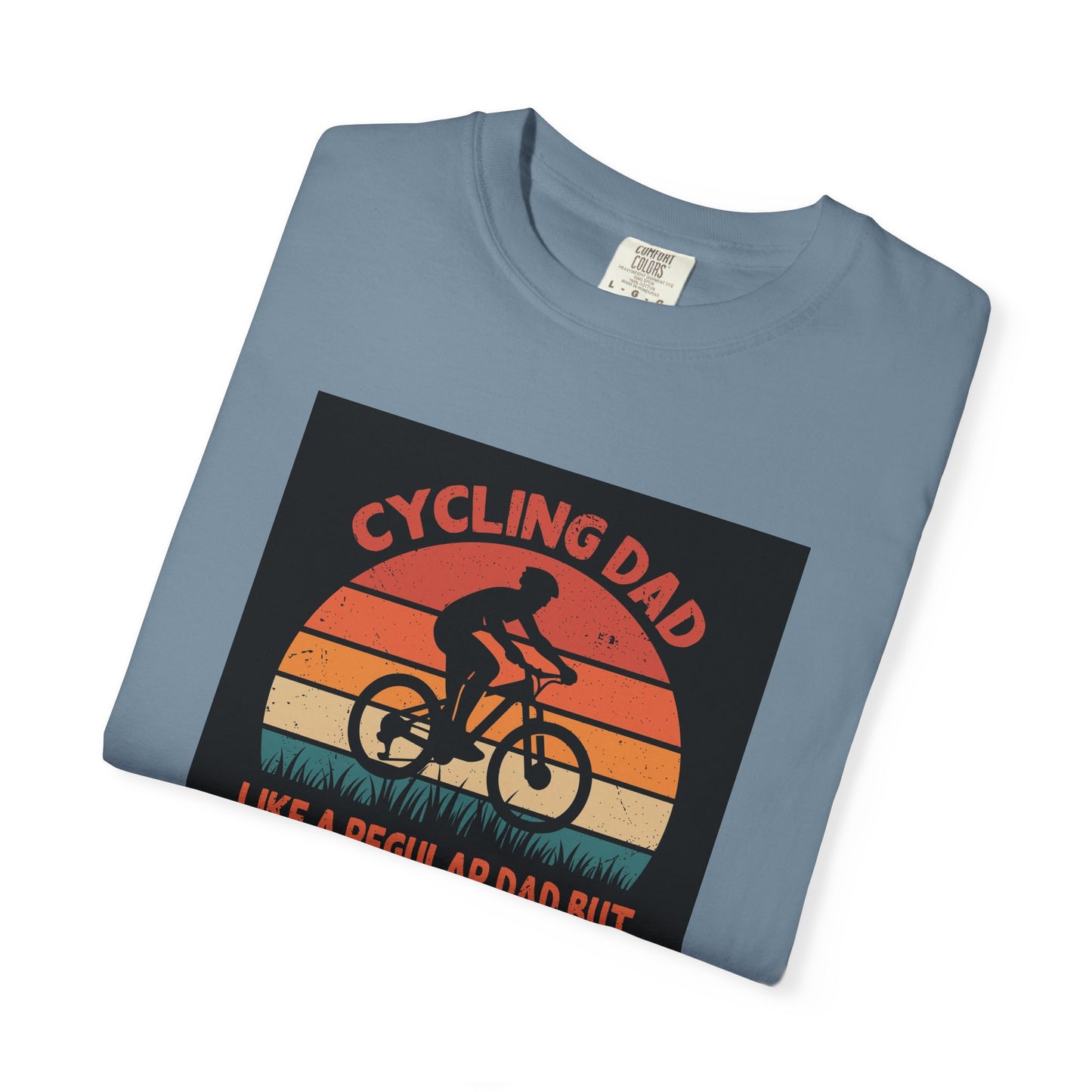 Cycling Dad T-Shirt, Vintage Bike Shirt for Dads, Perfect Gift for Father's Day, Cycling Enthusiasts Tee, Casual Family Gift - MaisonThreadory