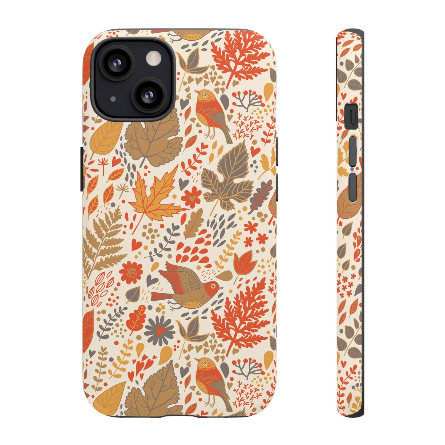 Floral Phone Case - Tough Cases for Nature Lovers, Stylish Cover, Nature-Themed Gift, Phone Accessories, Fall Aesthetic