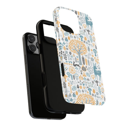 Nature-Inspired Phone Case, Durable Protective Cover, Bohemian Phone Accessory, Symbol of Strength, Eco-Friendly Gift