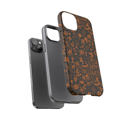 Halloween Phone Case, Tough Cases with Spooky Design, Trick or Treat Accessories, Perfect for Halloween Decor, Gift for Halloween Lovers