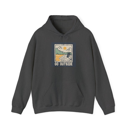 Outdoor Adventure Hooded Sweatshirt, Cozy Unisex Hoodie, Perfect for Hiking, Camping, Weekend Getaways, Gifts for Nature Lovers - MaisonThreadory