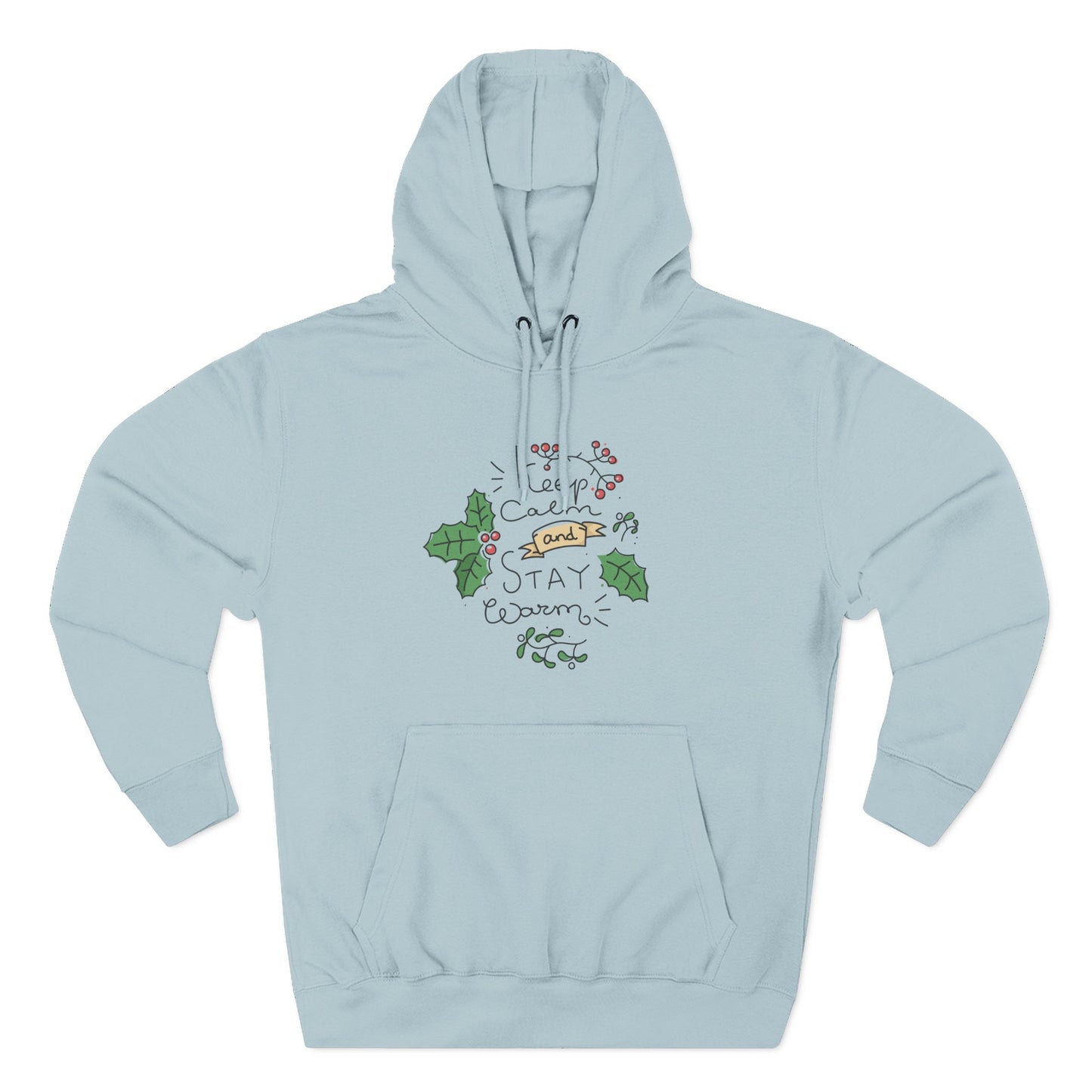 Cozy Stay Warm Fleece Hoodie for All Seasons, Cute Unisex Winter Apparel, Perfect Gift for Friends and Family - MaisonThreadory