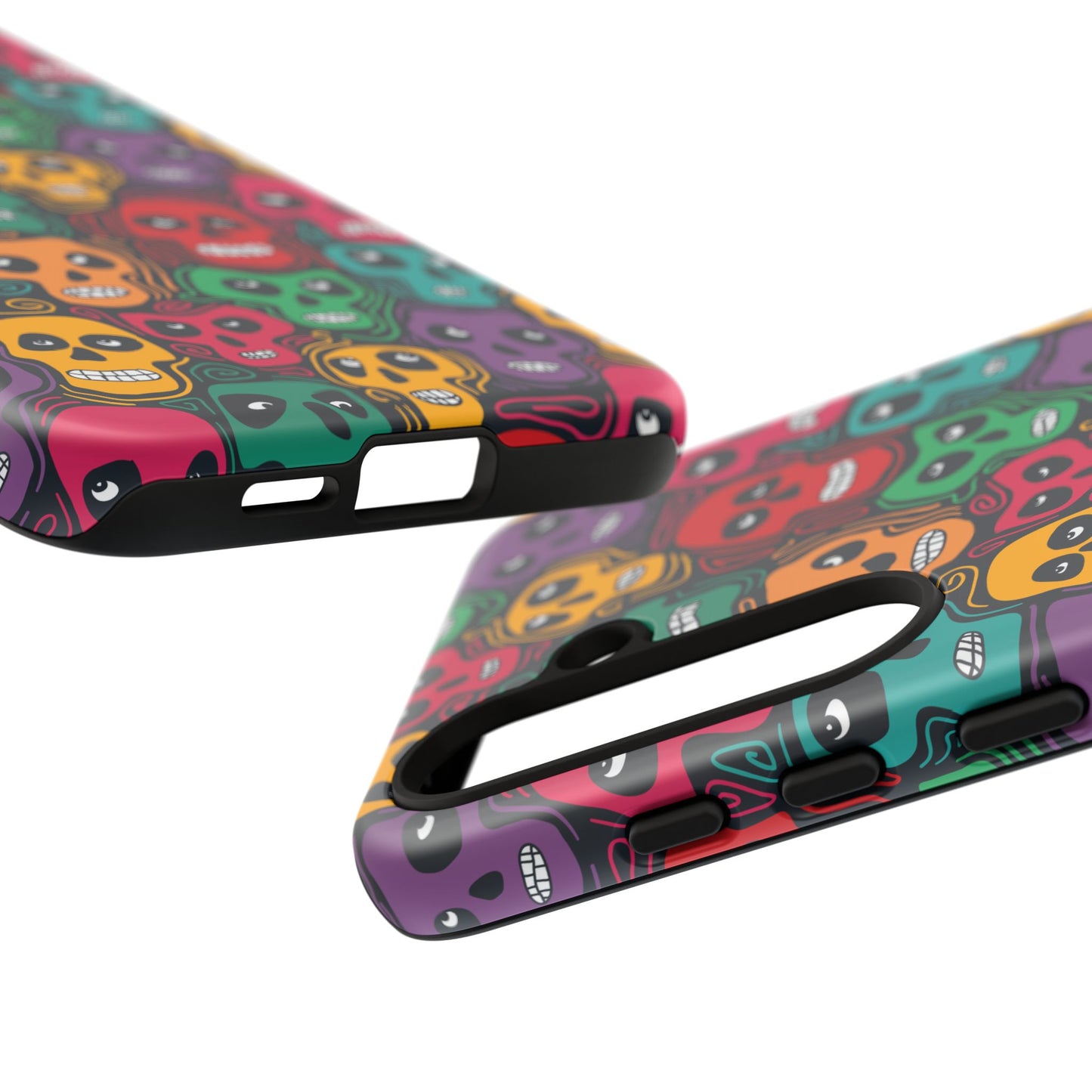 Phone Case, Day of the Dead Tough Case Phone, Mexican Skull Phone Cover, Floral Skeleton Phone Protector, Sugar Skull iPhone Case, Tough