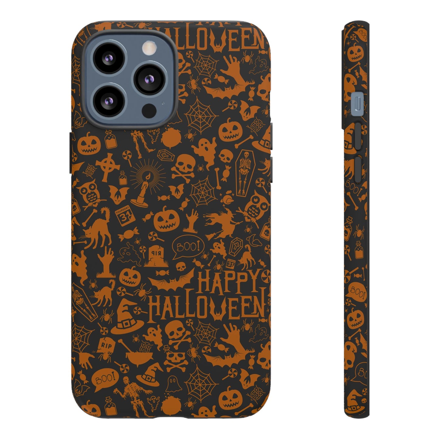Halloween Phone Case, Tough Cases with Spooky Design, Trick or Treat Accessories, Perfect for Halloween Decor, Gift for Halloween Lovers