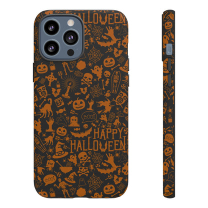 Halloween Phone Case, Tough Cases with Spooky Design, Trick or Treat Accessories, Perfect for Halloween Decor, Gift for Halloween Lovers