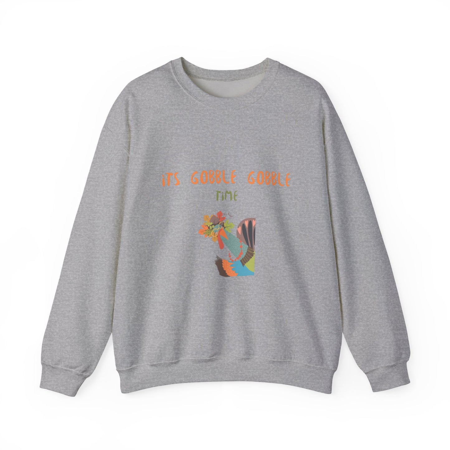 Thanksgiving Vibe Crewneck Sweatshirt, Fall Fashion, Unisex Sweatshirt, Cozy Gift for Her, Autumn Apparel, Holiday Wear - MaisonThreadory