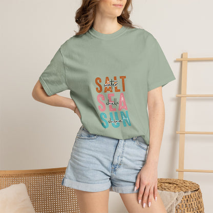 Salt Sea Sun Graphic Tee — Beach Vibes Summer T-Shirt