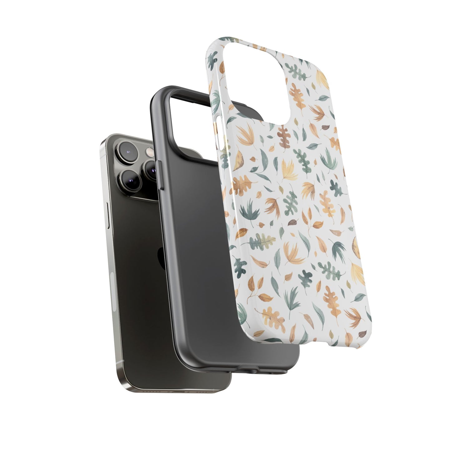 Stylish Floral Phone Case - Tough Cases, Nature-Inspired Design, Gift for Her, Phone Accessory, Floral Pattern Cover
