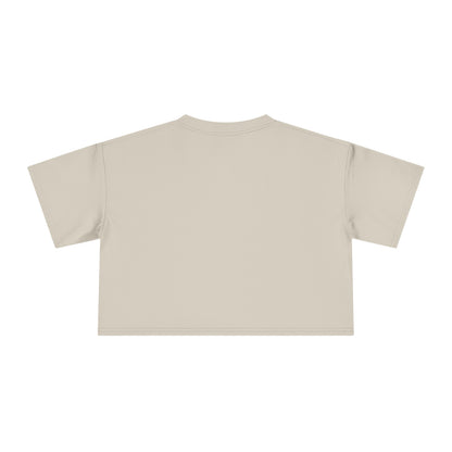 Plant Lover Crop Tee — "Plants Will Always Love You Back" Cute Potted Succulent Graphic