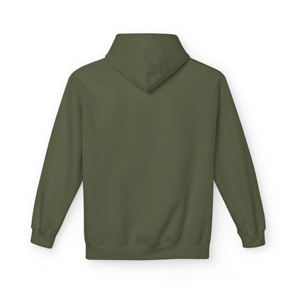 Dramatic Fleece Hoodie with Unique Design, Cozy Fall Apparel, Great for Halloween, Casual Wear, Gift for Friends - MaisonThreadory