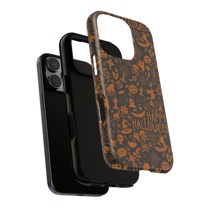 Halloween Phone Case, Tough Cases with Spooky Design, Trick or Treat Accessories, Perfect for Halloween Decor, Gift for Halloween Lovers