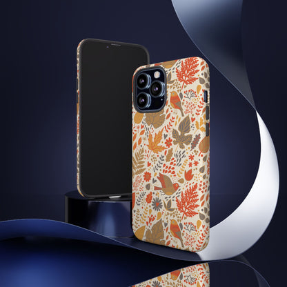 Floral Phone Case - Tough Cases for Nature Lovers, Stylish Cover, Nature-Themed Gift, Phone Accessories, Fall Aesthetic