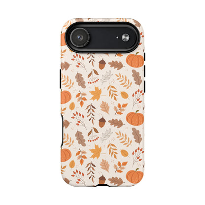 Autumn Floral Phone Case - Tough Magnetic Cases for Fall, Seasonal Accessories, Nature Lover Gifts, Cute Phone Cover, Unique Phone Case - MaisonThreadory