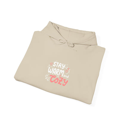 Cozy Hooded Sweatshirt, Perfect for Chill Days, Ideal Gift for Friends, Cozy Winter Vibe, Unisex Sweatshirt - MaisonThreadory