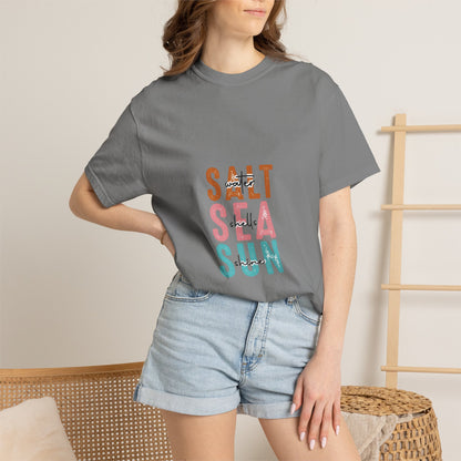 Salt Sea Sun Graphic Tee — Beach Vibes Summer T-Shirt