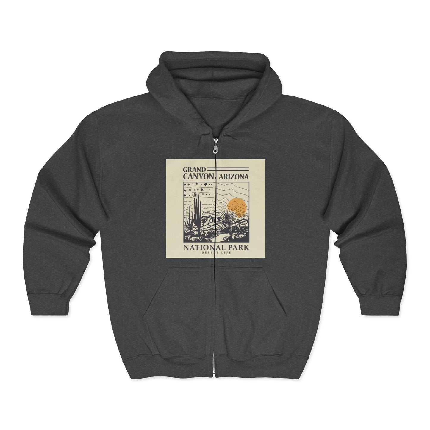 Unisex Heavy Blend™ Full Zip Hooded Sweatshirt - MaisonThreadory