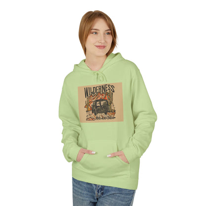Wilde Bless Fleece Hoodie - Unisex, Cozy Style, Perfect for Casual Wear, Gifts, Outdoor Adventures, Festivals - MaisonThreadory