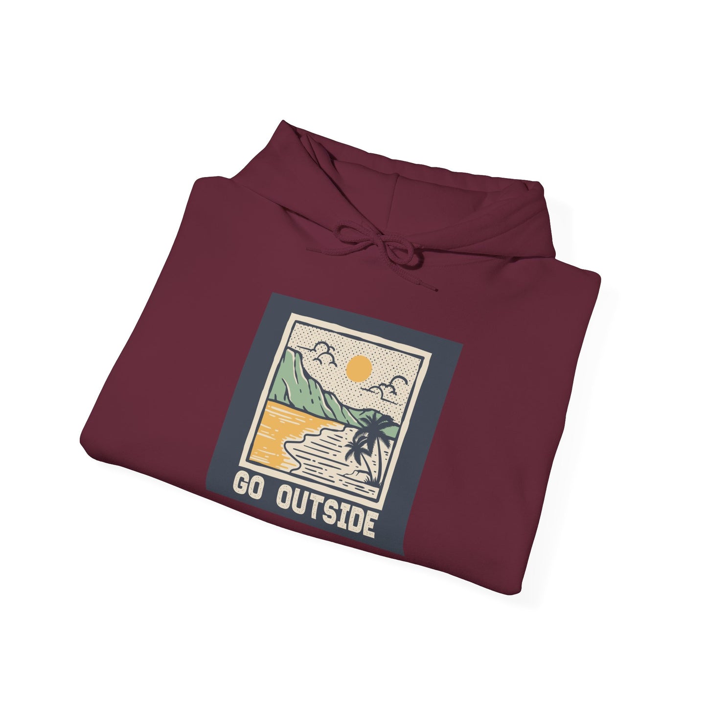 Outdoor Adventure Hooded Sweatshirt, Cozy Unisex Hoodie, Perfect for Hiking, Camping, Weekend Getaways, Gifts for Nature Lovers - MaisonThreadory