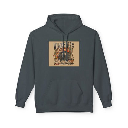 Wilde Bless Fleece Hoodie - Unisex, Cozy Style, Perfect for Casual Wear, Gifts, Outdoor Adventures, Festivals - MaisonThreadory