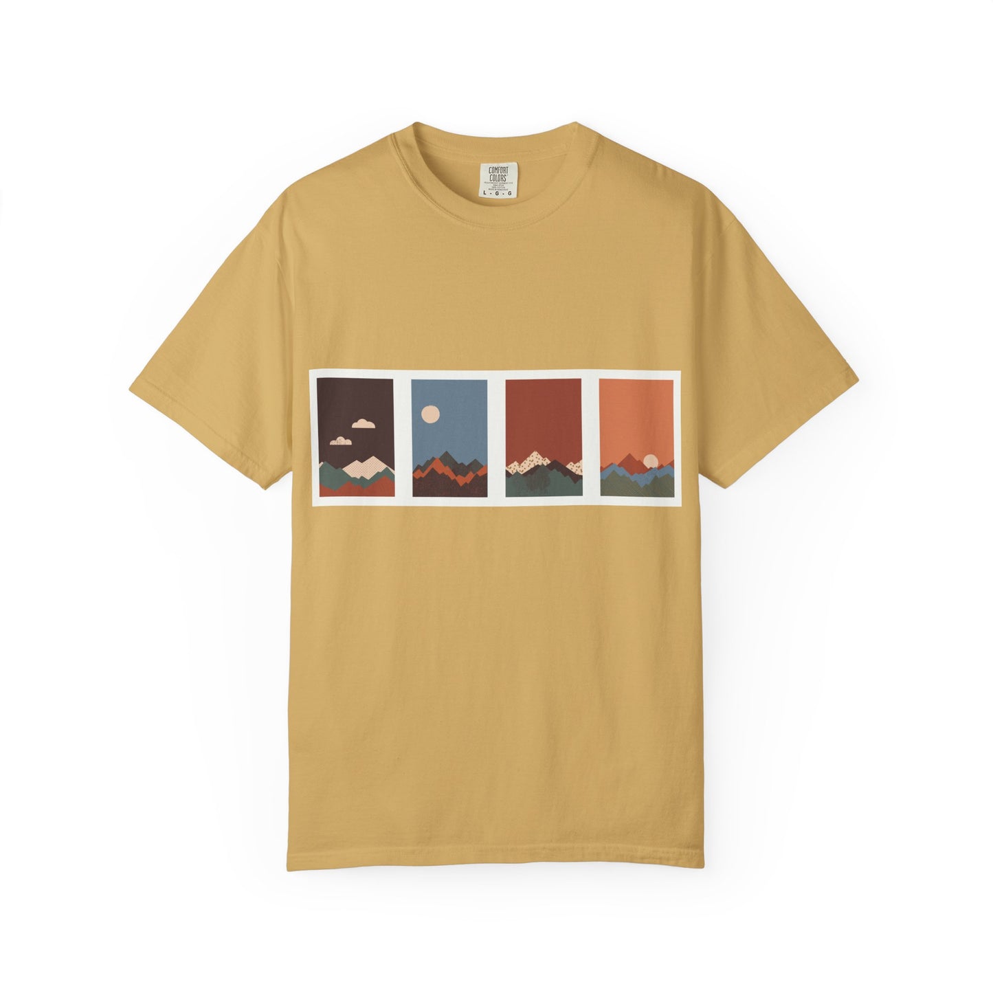 Unisex Mountain Sunset T-Shirt | Cozy Casual Wear, Nature Lover Gift, Travel Tee, Outdoor Adventure Shirt, Hiking Apparel