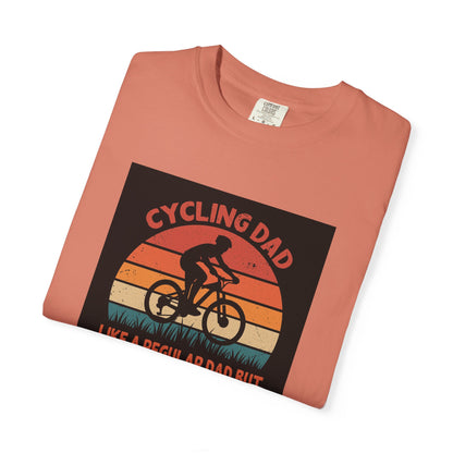 Cycling Dad T-Shirt, Vintage Bike Shirt for Dads, Perfect Gift for Father's Day, Cycling Enthusiasts Tee, Casual Family Gift - MaisonThreadory