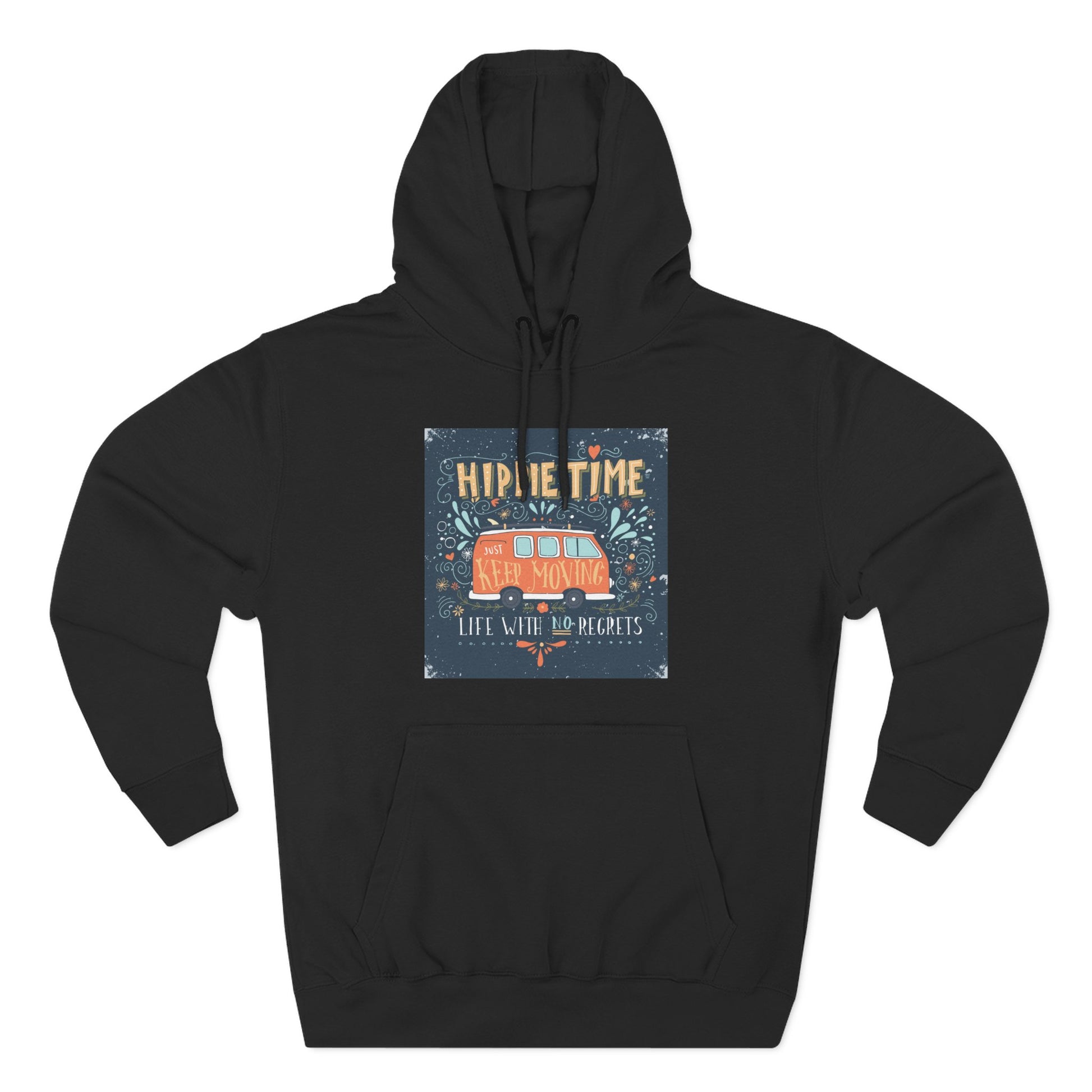 Hip & Cozy Fleece Hoodie - Perfect for Chill Vibes, Gift for Her, Winter Wear, Relaxed Style, Casual Layering - MaisonThreadory