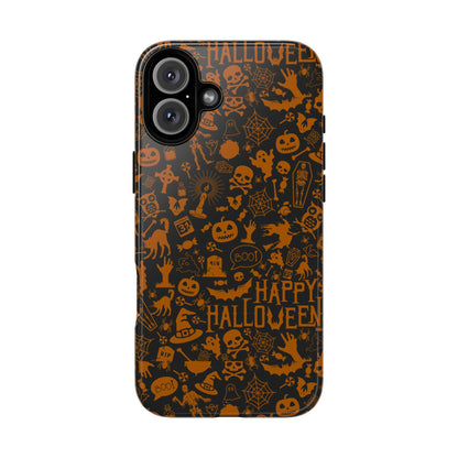 Halloween Phone Case, Tough Cases with Spooky Design, Trick or Treat Accessories, Perfect for Halloween Decor, Gift for Halloween Lovers