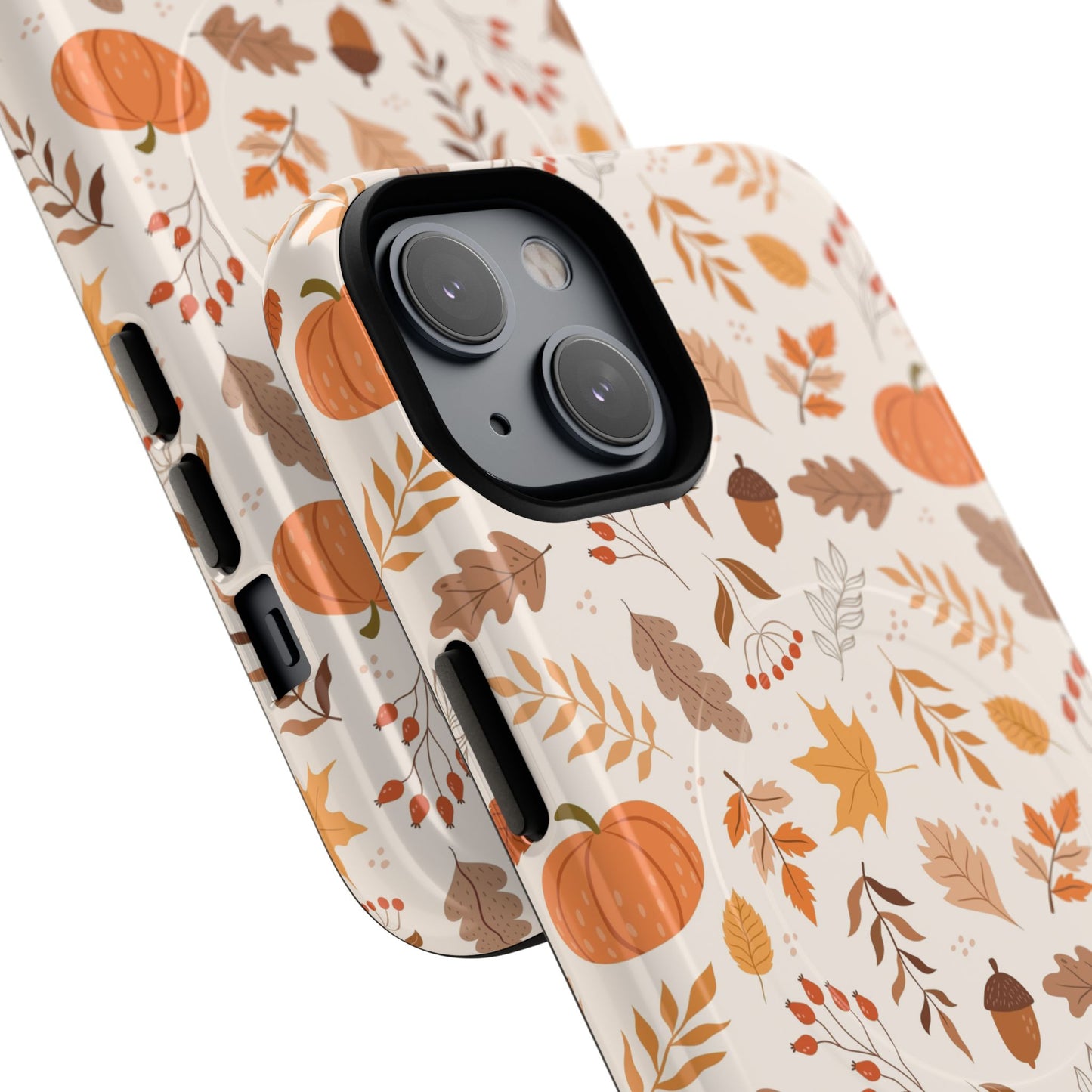 Autumn Floral Phone Case - Tough Magnetic Cases for Fall, Seasonal Accessories, Nature Lover Gifts, Cute Phone Cover, Unique Phone Case - MaisonThreadory