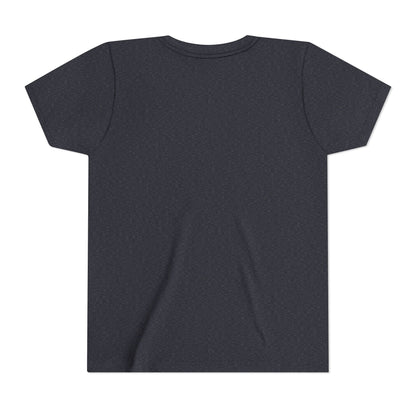 Youth Short Sleeve Tee with Fun Boo Sheet Design, Cool Summer Top, Humorous Kids Apparel, Gift for Halloween, Casual Wear, Playful T-Shirt - MaisonThreadory