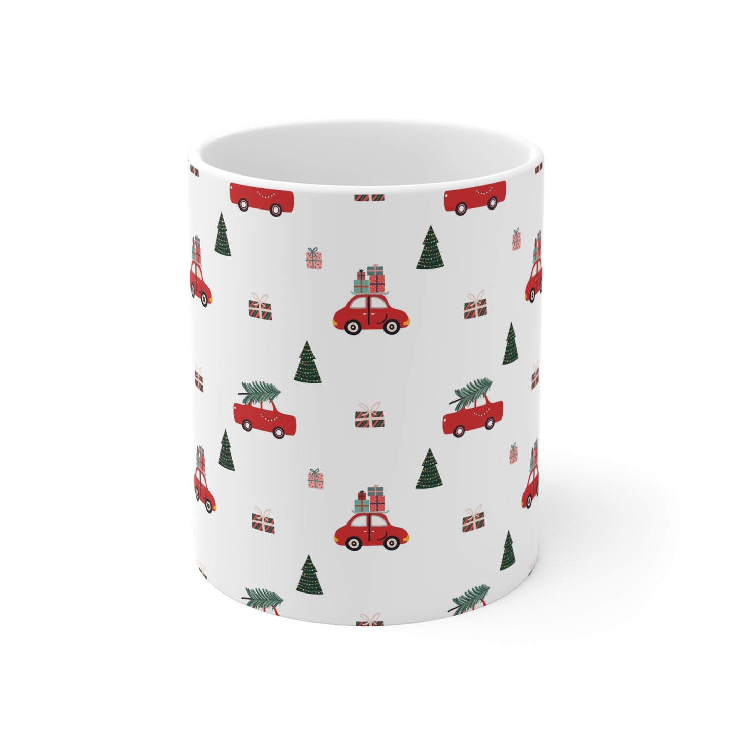 Holiday Mug 11oz — Festive Ceramic Coffee Cup