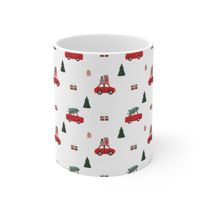 Holiday Mug 11oz — Festive Ceramic Coffee Cup