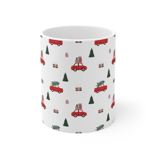 Holiday Mug 11oz — Festive Ceramic Coffee Cup