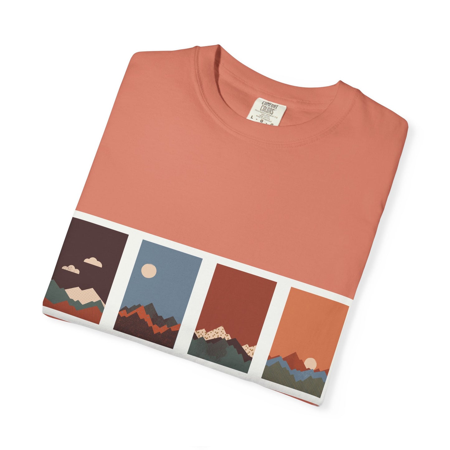 Unisex Mountain Sunset T-Shirt | Cozy Casual Wear, Nature Lover Gift, Travel Tee, Outdoor Adventure Shirt, Hiking Apparel