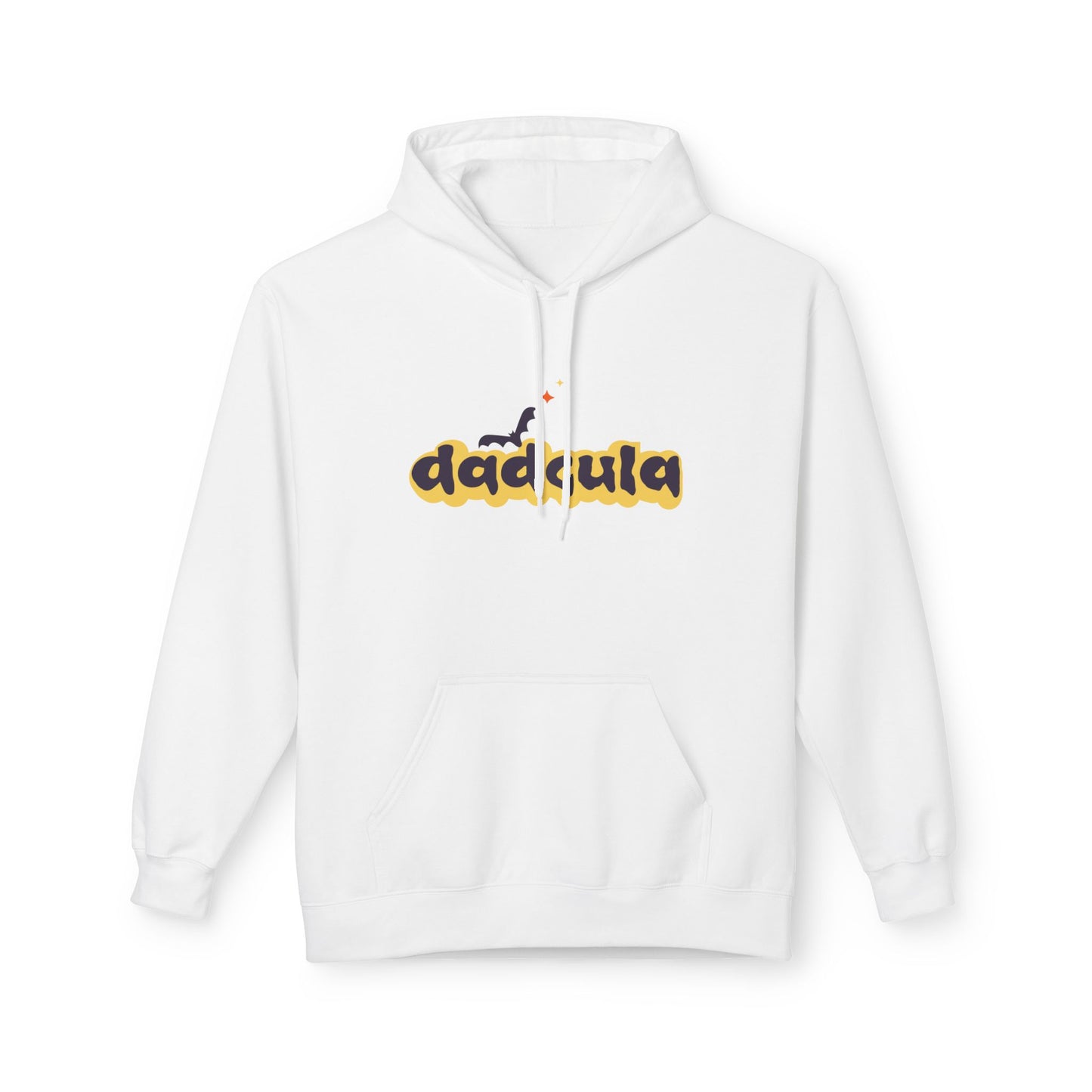 Dramatic Fleece Hoodie with Unique Design, Cozy Fall Apparel, Great for Halloween, Casual Wear, Gift for Friends - MaisonThreadory