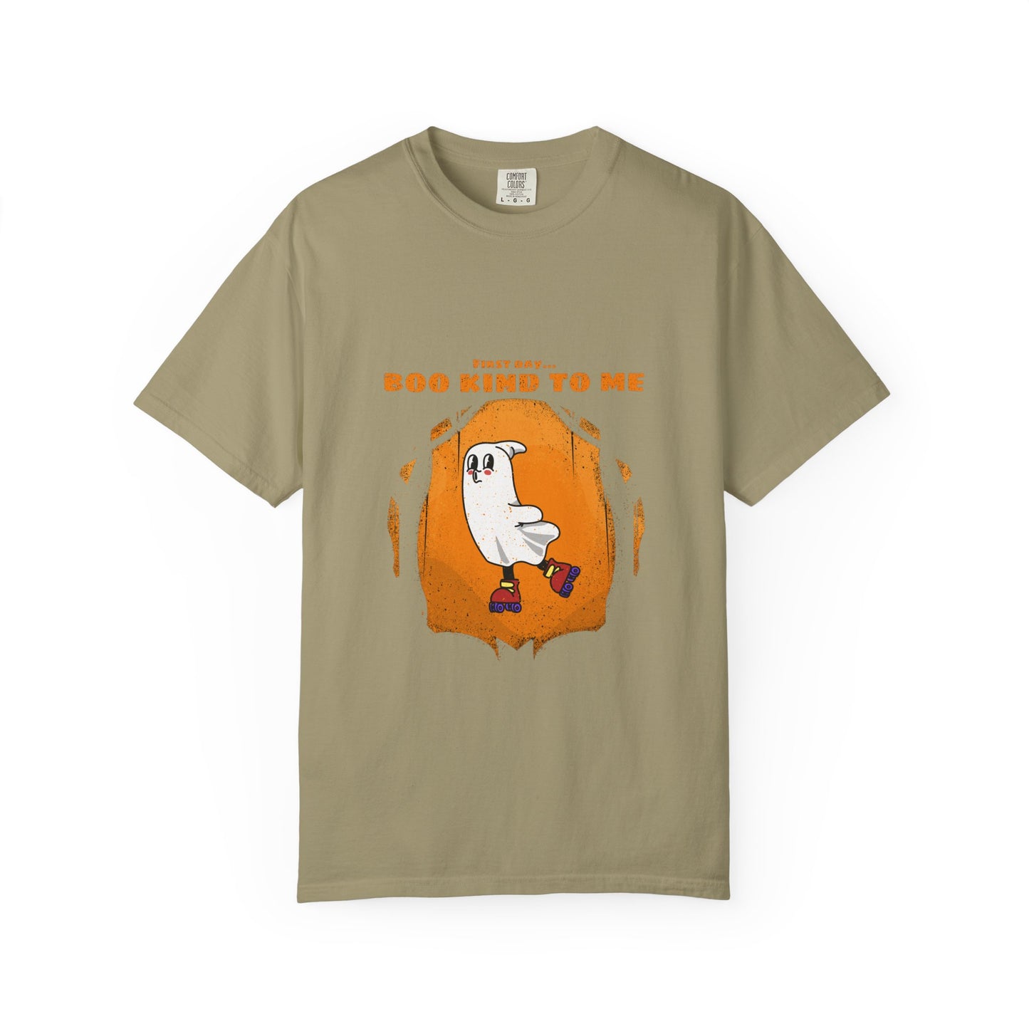 Playful Message T-Shirt: Boo Kind To Me, Funny Graphic Tee, Unisex Cotton Top, Casual Wear, Gift for Friends - MaisonThreadory