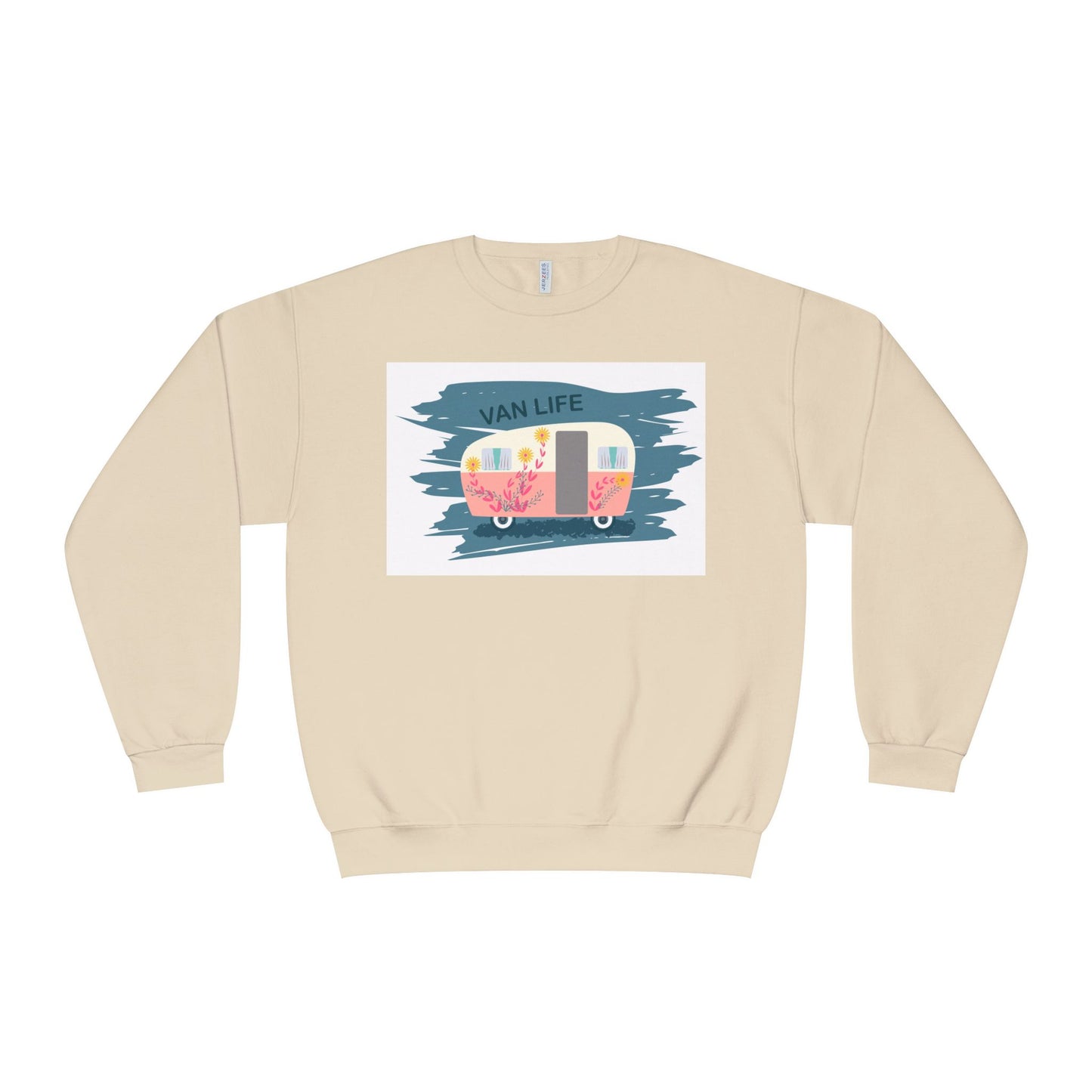 Van Life Sweatshirt, Cozy Crewneck for Adventure Lovers, Travel Apparel for Road Trips, Perfect Gift for Campers & Van Enthusiasts - MaisonThreadory