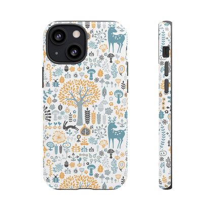 Nature-Inspired Phone Case, Durable Protective Cover, Bohemian Phone Accessory, Symbol of Strength, Eco-Friendly Gift