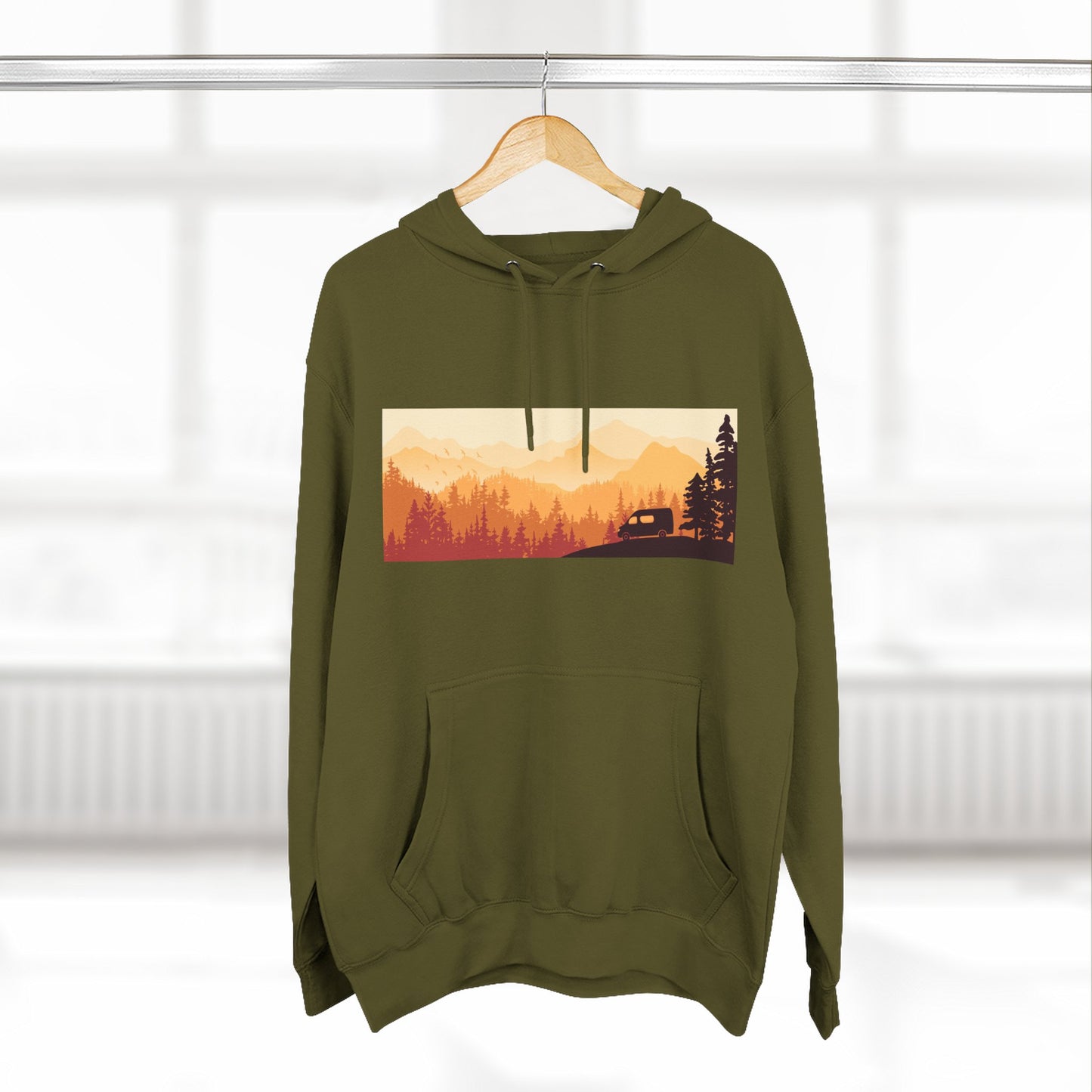 Cozy Adventure Hoodie - Great for Camping, Outdoors, Travel, Gift for Nature Lovers, Fall Style, Hiking Gear - MaisonThreadory
