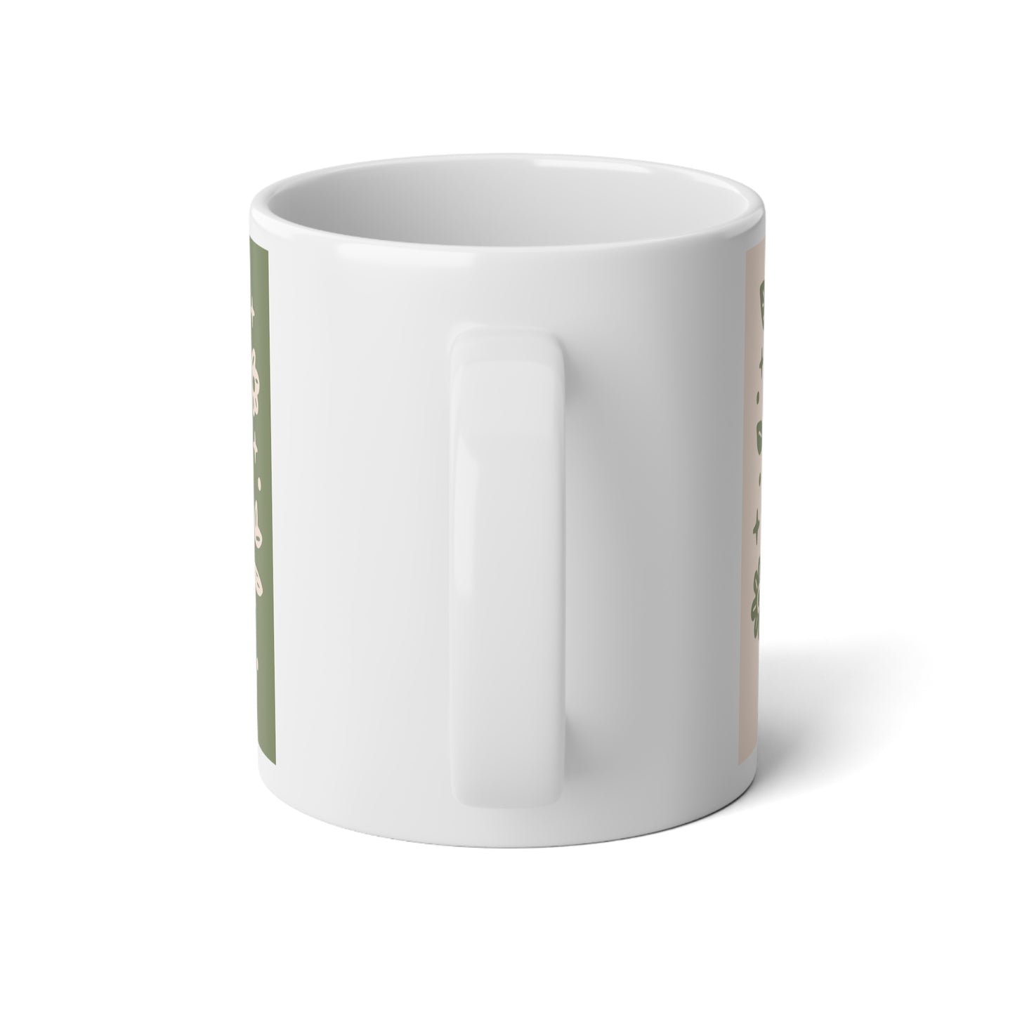 Adventure-Themed Jumbo Mug, Travel Mug, Coffee Cup for Road Trip Lovers, Camper Design, Perfect Gift for Nature Enthusiasts - MaisonThreadory