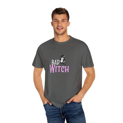 Halloween Bad Witch T-Shirt, Unisex Tee, Spooky Shirt, Witchy Apparel, Gift for Her - MaisonThreadory