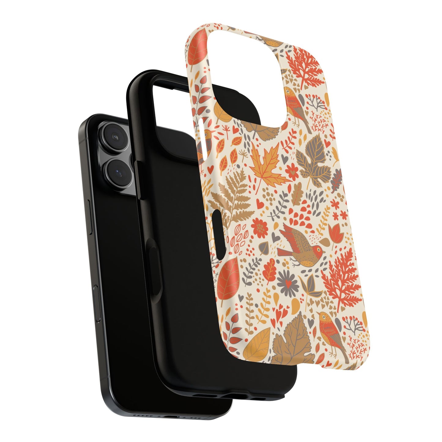 Floral Phone Case - Tough Cases for Nature Lovers, Stylish Cover, Nature-Themed Gift, Phone Accessories, Fall Aesthetic