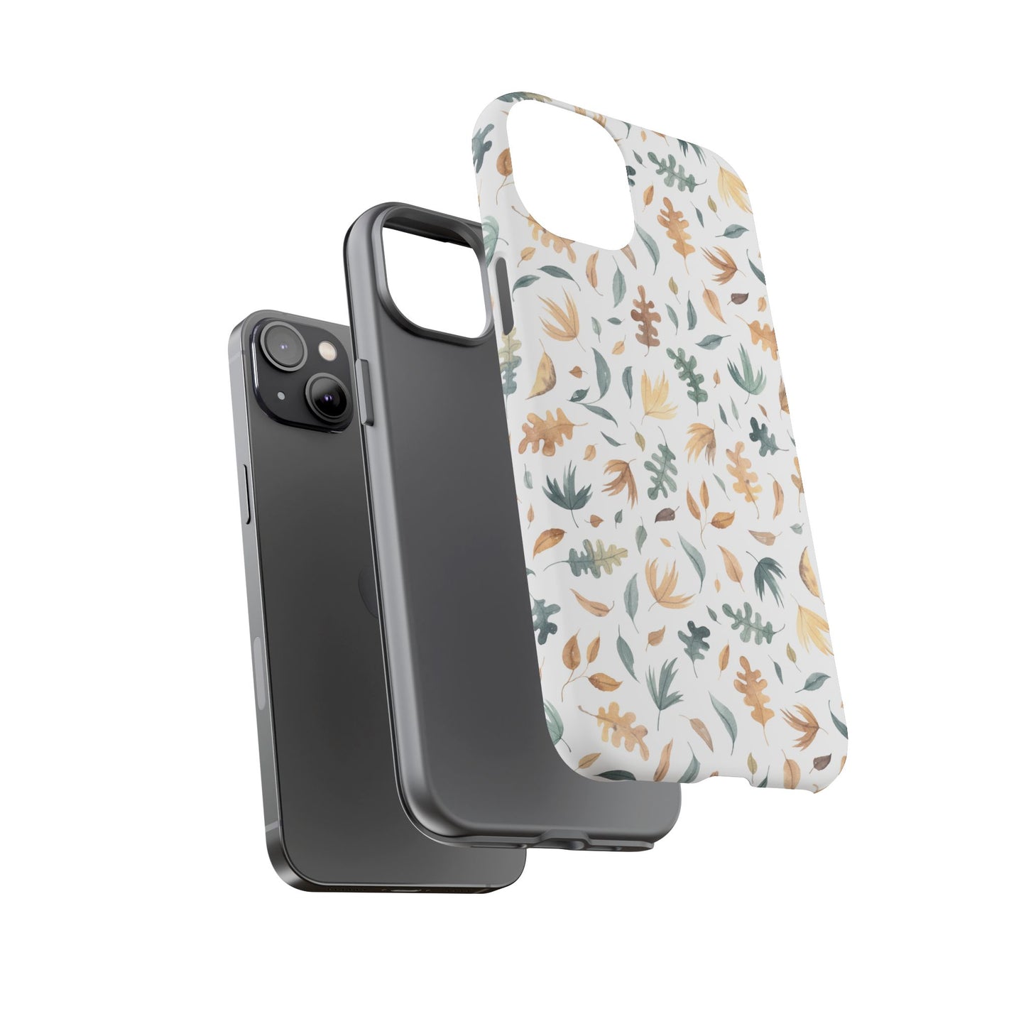 Stylish Floral Phone Case - Tough Cases, Nature-Inspired Design, Gift for Her, Phone Accessory, Floral Pattern Cover