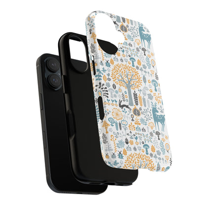 Nature-Inspired Phone Case, Durable Protective Cover, Bohemian Phone Accessory, Symbol of Strength, Eco-Friendly Gift