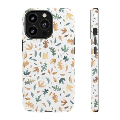 Stylish Floral Phone Case - Tough Cases, Nature-Inspired Design, Gift for Her, Phone Accessory, Floral Pattern Cover