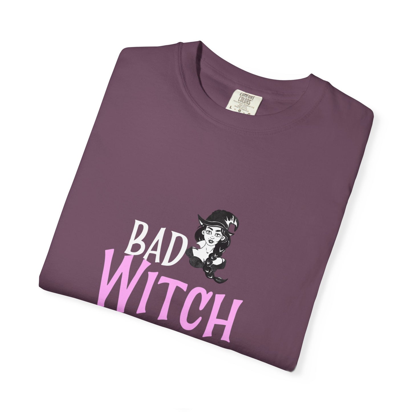 Halloween Bad Witch T-Shirt, Unisex Tee, Spooky Shirt, Witchy Apparel, Gift for Her - MaisonThreadory