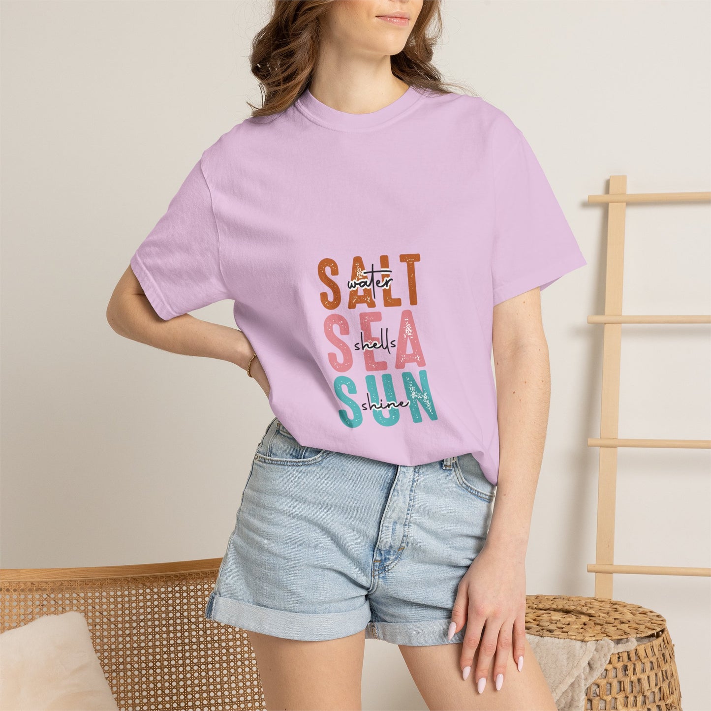 Salt Sea Sun Graphic Tee — Beach Vibes Summer T-Shirt